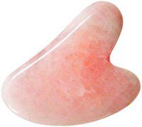 Natural Rose Quartz Gemstone Face Massage Gua Sha