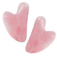 Natural Rose Quartz Gemstone Face Massage Gua Sha