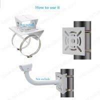 CCTV  Camera Pole Stand