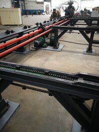 High speed CNC Punching Marking and Shearing Line for Angles Model JNC125
