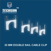 Plastic Nail Cable Clip