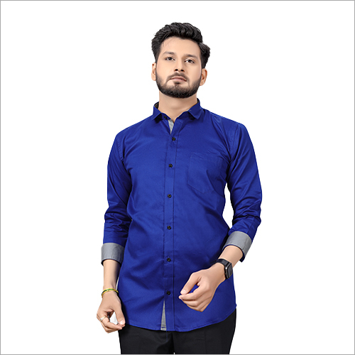 8 BT Mens Royal Blue Shirt