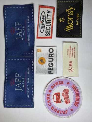 Multicolor Cotton Garment Labels