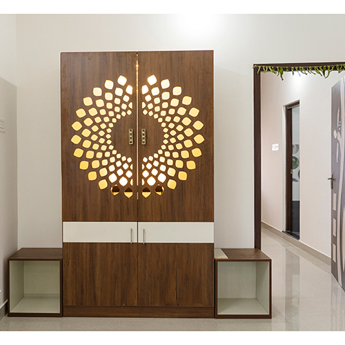 Pooja Unit Installation Services By REFINED SPACE