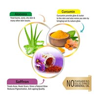 Curcumin And Saffron Aloevera Gel
