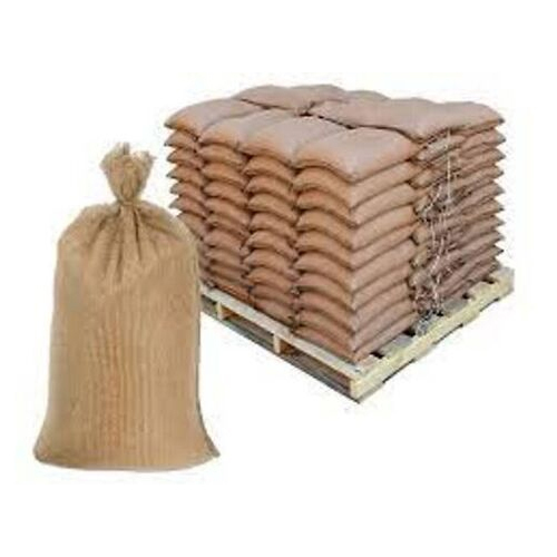 Sand Bags - Heavy-Duty PP Material, 15x32 Inches, Brown Color | Offset Printing, Varnished Finish, Ideal for Agriculture, Erosion Control, and Emergency Flood Prevention
