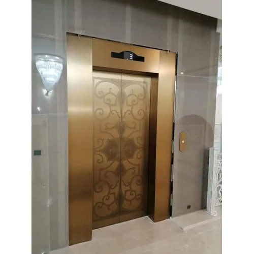 Stainless Steel 4 Person Mall Passenger Lift