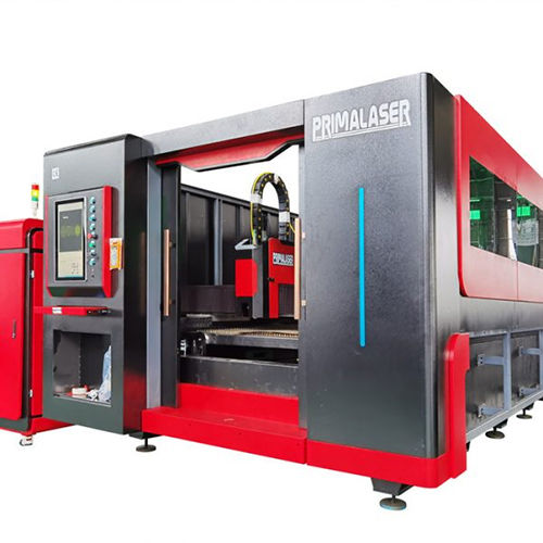 High Efficiency 4000W Metal Fiber Laser Cutting Machine