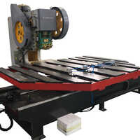 Deep Throat Press Machine With CNC Feeding Table