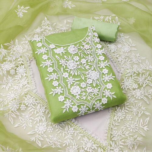 Aaditi Pista Organza Dress Material