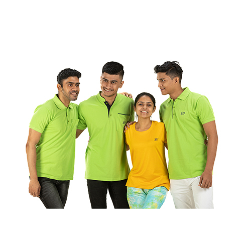 Polyester Multicolor Tshirt