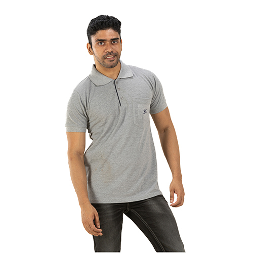 Grey Collar T-shirt