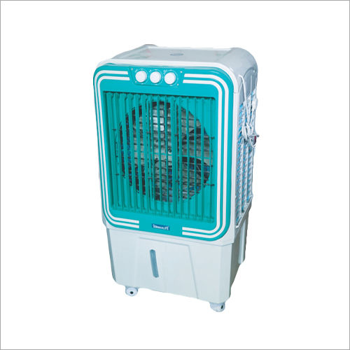 White And Sky Blue J 502 Air Cooler