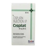 Cisplatin Injection Ip - 50 Mg Sterile Solution For Single Dose Intravenous Infusion, Recommended For Adults, Dosage As Per Suggestion
