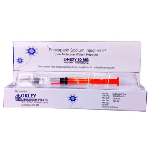 60mg Enoxaparin Sodium Injection IP