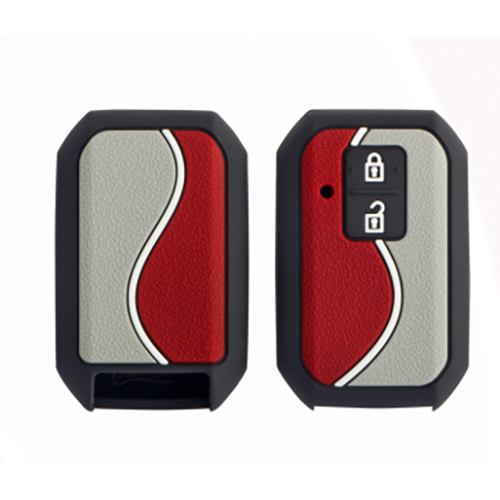 KC-D04 Red and Grey Maruti Swift 2017 Baleno 2019 Smart Key Cover