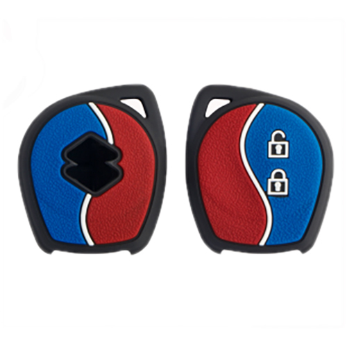 KC-D06 Red and Blue Maruti Suzuki All Models Key Cover