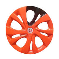 Swift 2018 Plastic Wheel Cover - Fresh Material, Orange Black Color | Vehicle Type: Car, Warranty Included