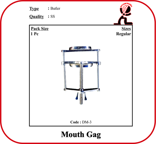Mouth Gag Butler