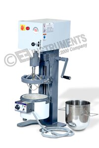 Planetary Mixer - 5 Litres, 430 X 480 X 910 Mm Dimensions, 32 Kg Weight | High-efficiency Mixing For Bitumen And Soil Testing, Conforms To Is 10890, En 196-1, Iso 679 Standards