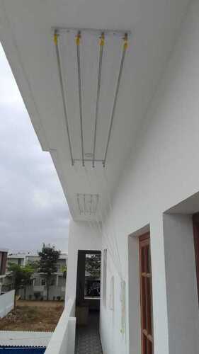 Silver Balcony Cloth Drying Hangers In Nagarkovil Tn