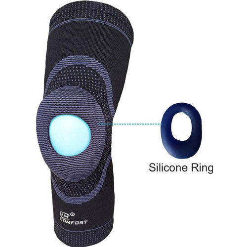 Knee Support Open Patella With Silicone