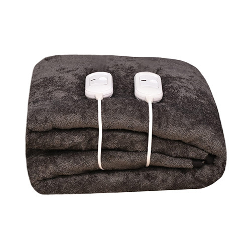 Grey Double Bed Electric Blankets
