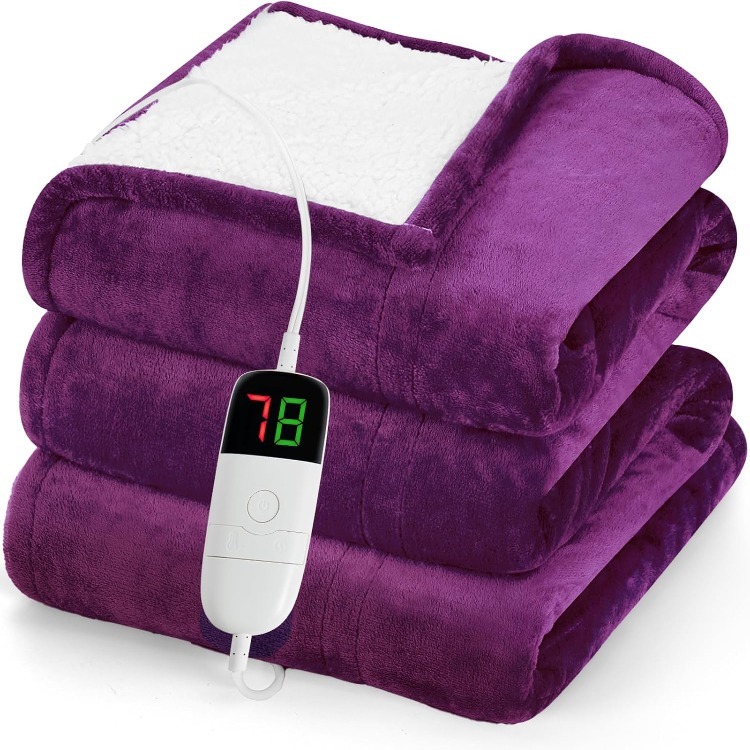 Rechargeable Heated Blanket - Size: Full