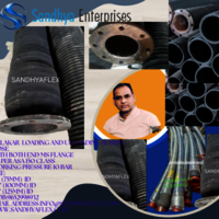 Bulker Unloading Air Rubber Hose - Hardness: 60 To 65 Shore A