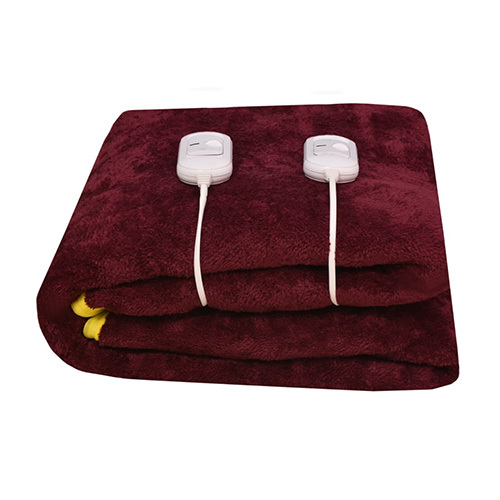 Brown Double Bed Electric Blankets