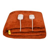 Maroon Double Bed Electric Blankets