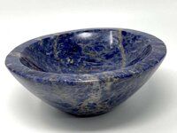 Natural Sodalite Gemstone Crystal Bowl