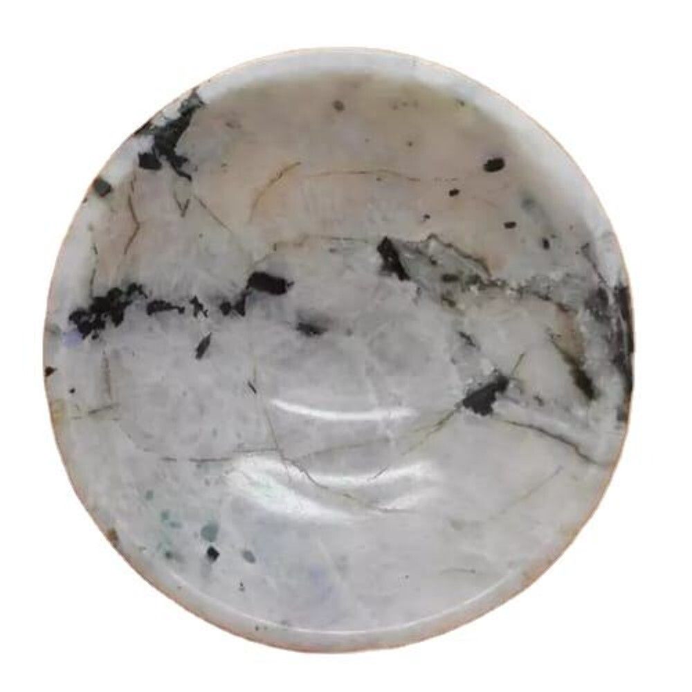 Natural Moon Stone Gemstone Crystal Bowl