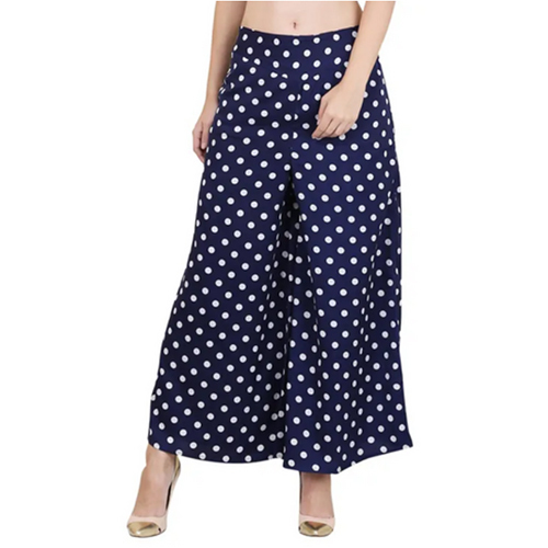 Ladies Polka Dots Crepe Palazzo