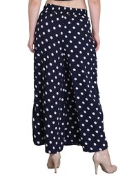 HUMAIRA FASHIONS POLKA DOTS CREPE PALAZZO
