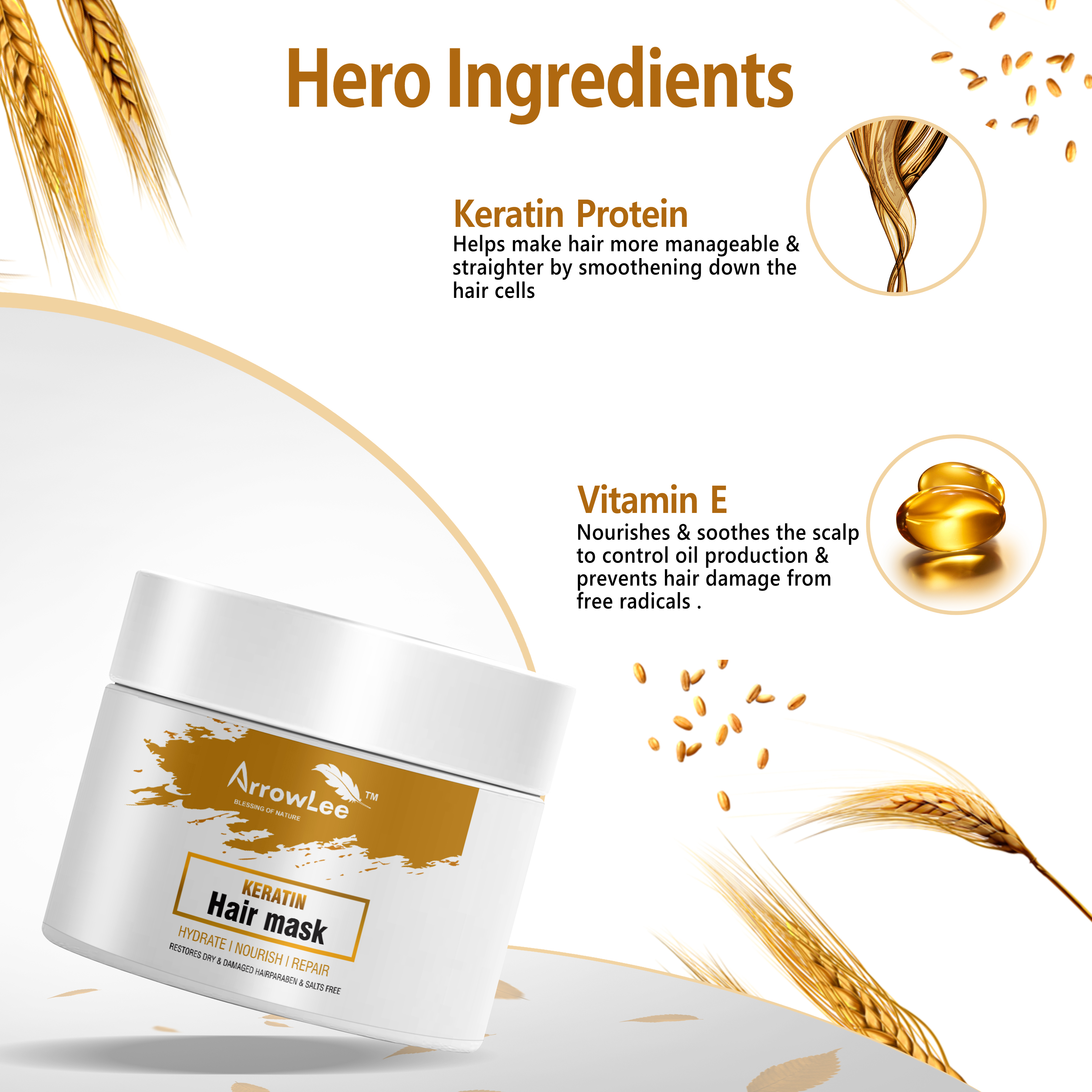 100Gm Keratin Hair Mask