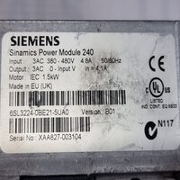 SIEMENS 6SL3224-0BE21-5UA0 POWER MODULE