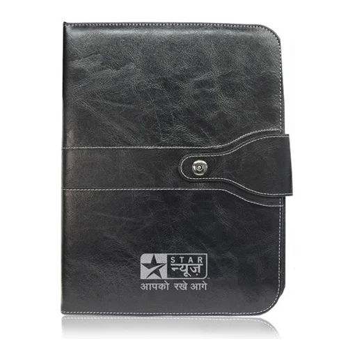 Black Promotional Conference Folder