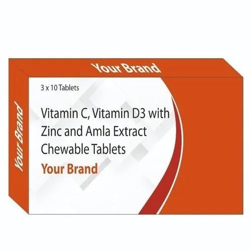 VITAMIN C AND VITAMIN D3 WITHZINC AND AMLA EXTRACT CHEWABLE TABLET