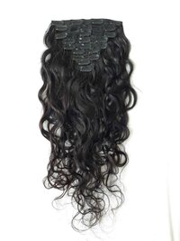 Raw Unprocessed Super Curly Clip In Hair Extensions