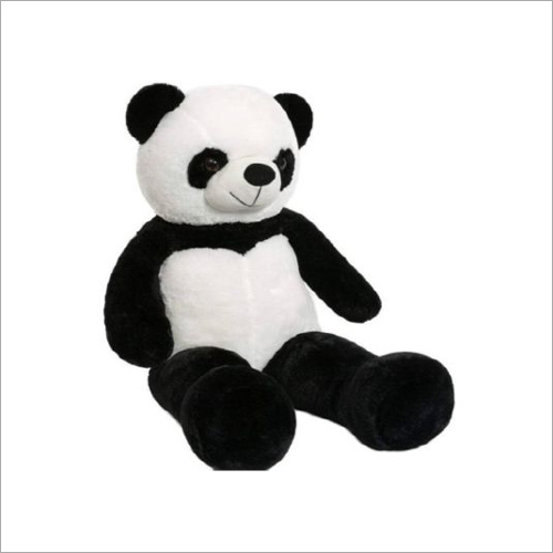 3 FT Soft Panda - Super Soft Cotton and Velvet Fabric, Black and White Colors | Ideal for Gifting on Valentine's, Birthdays, and Weddings, Extra Soft Pillow