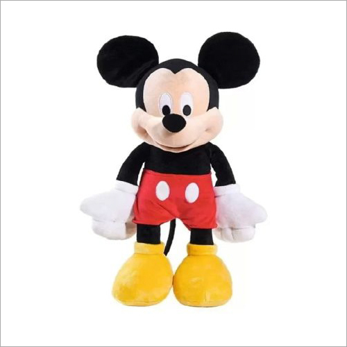 Soft Miccky Mouse Plush Stuffed Toy - Moti Nlx Material, Cotton Stuffing | Adorable Mouse Design for Cuddly Comfort and Playful Company