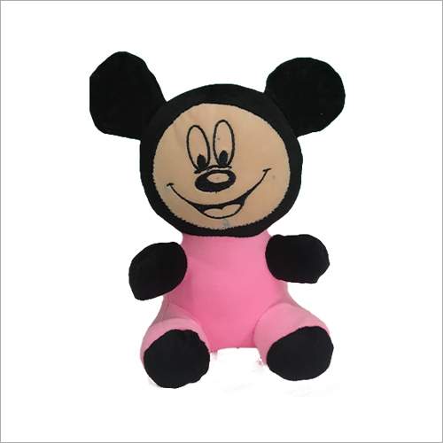 Soft Micky Mouse - Moti Nlx Material, Cottan Stuffed Toy | Adorable Mouse Design, Soft Texture for Cuddly Playtime and Comfort