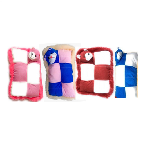 Checks Pillow - Cotton Filling, Rectangular Shape | Designed for Comfortable Head Support