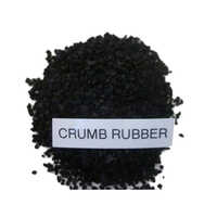 Black Tyre Crumb Rubber Granules