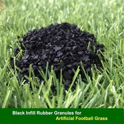 Black Rubber Granules