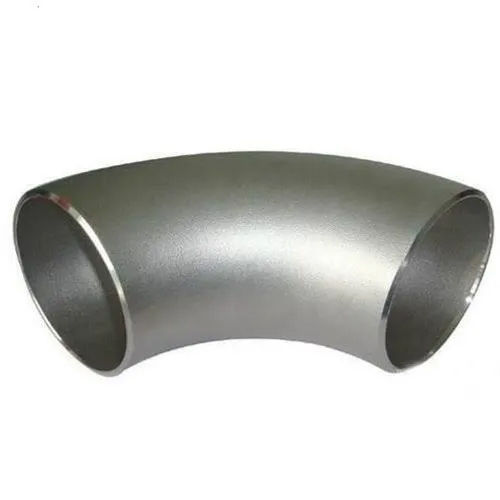 Silver 90 Degree Stainless Steel Elbow