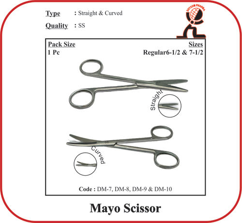 Mayo Scissor Straight 6 Inch