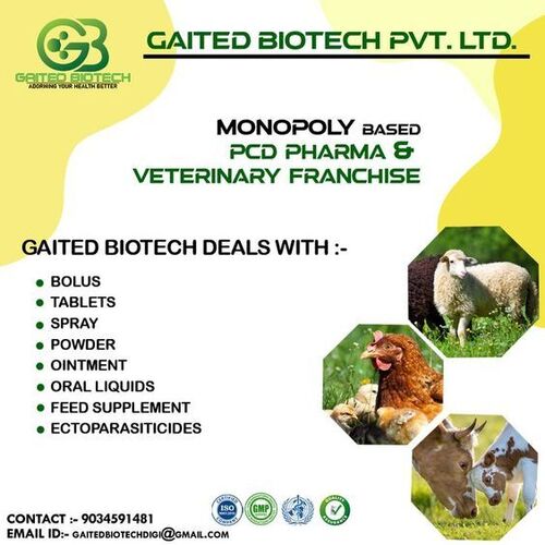 Veterinary PCD Pharma Franchise Company By GAITED BIOTECH PRIVATE LIMITED