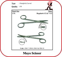 Mayo Scissor Curved 6 Inch - Application: Veterinary Purpose